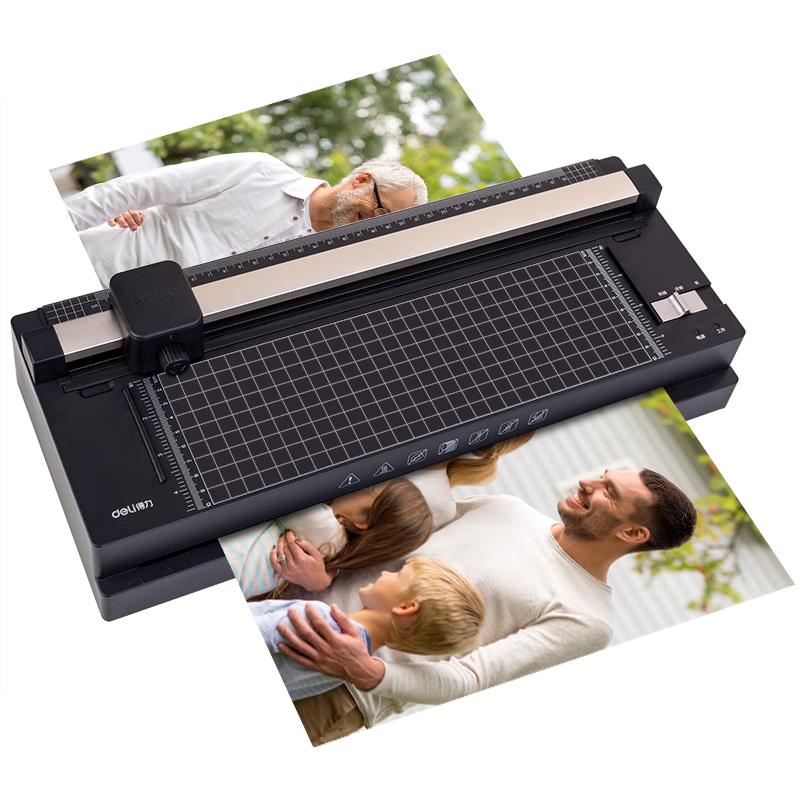 Deli A3/A4 Fully Automatic Laminator with Built-in Trimmer