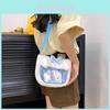 Adorable Transparent Pvc Childrens Plush Bear Toy Bag With Cartoon Design And Colorful Accessories