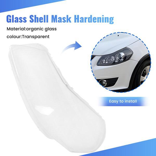 Clear Acrylic Headlight Cover for Suzuki Tian - Durable & Transparent Pair