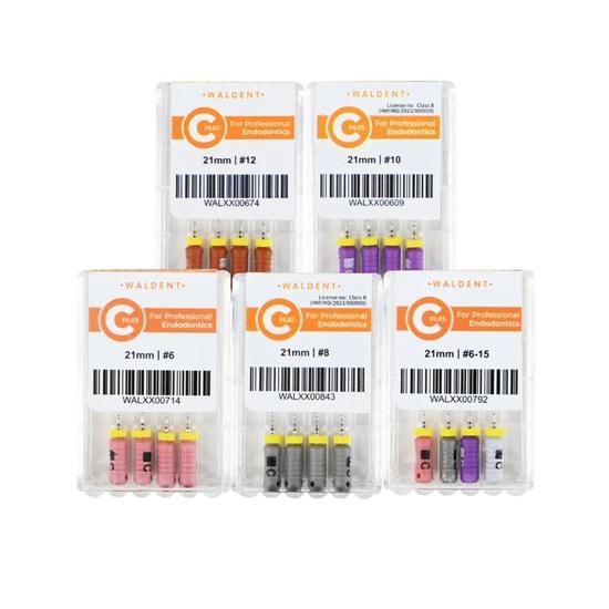 Waldent C Files 21mm ( Pack of 4 )