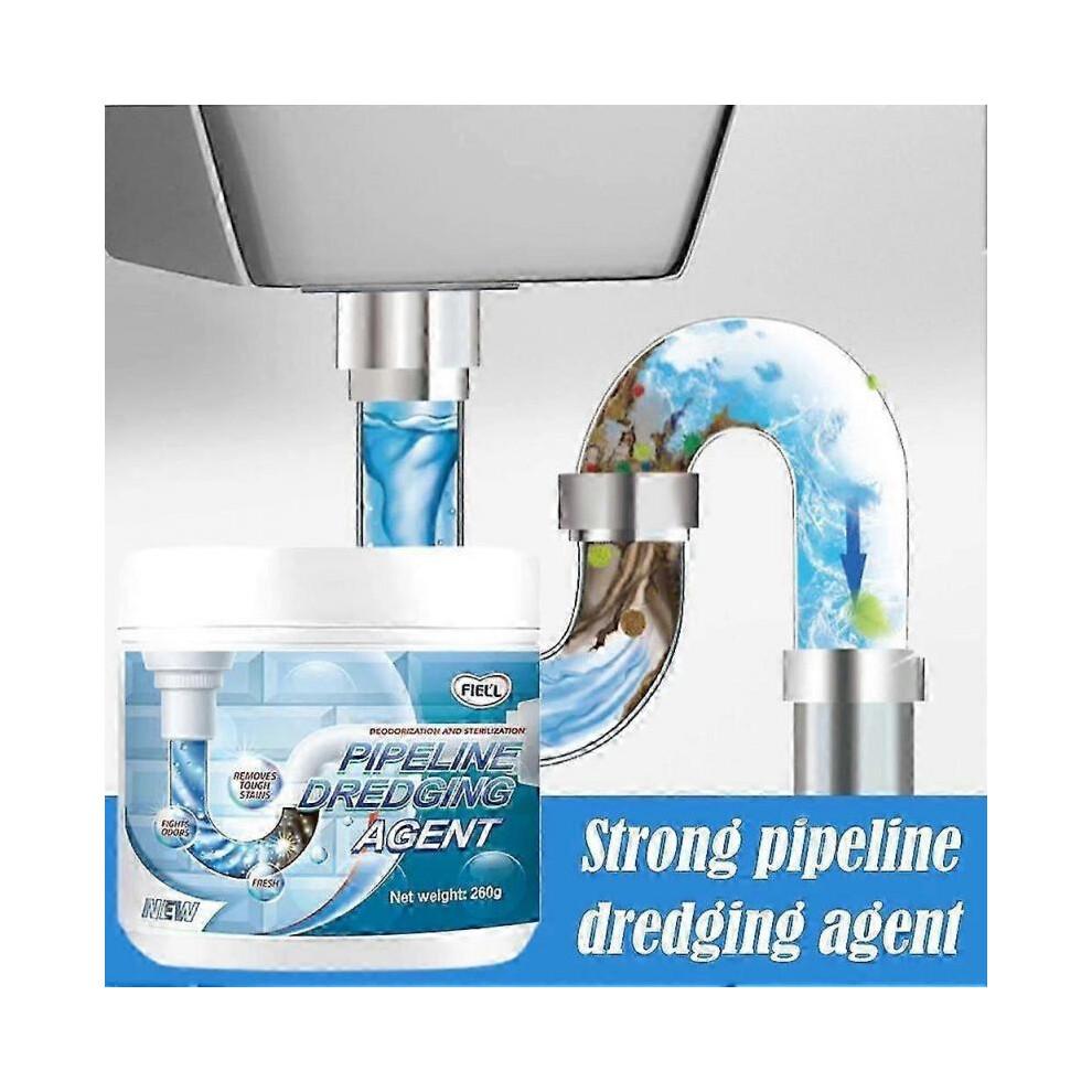 Forte Agente Sbloccante per Tubi, Potente Agente Sbloccante per Tubi per Cucina Toilette meno
