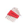 8Pcs Allen Wrench Metric Wrench Inch Wrench L Wrench Size Allen Key Short Arm Tool Set Easy To Carry In The Pocket