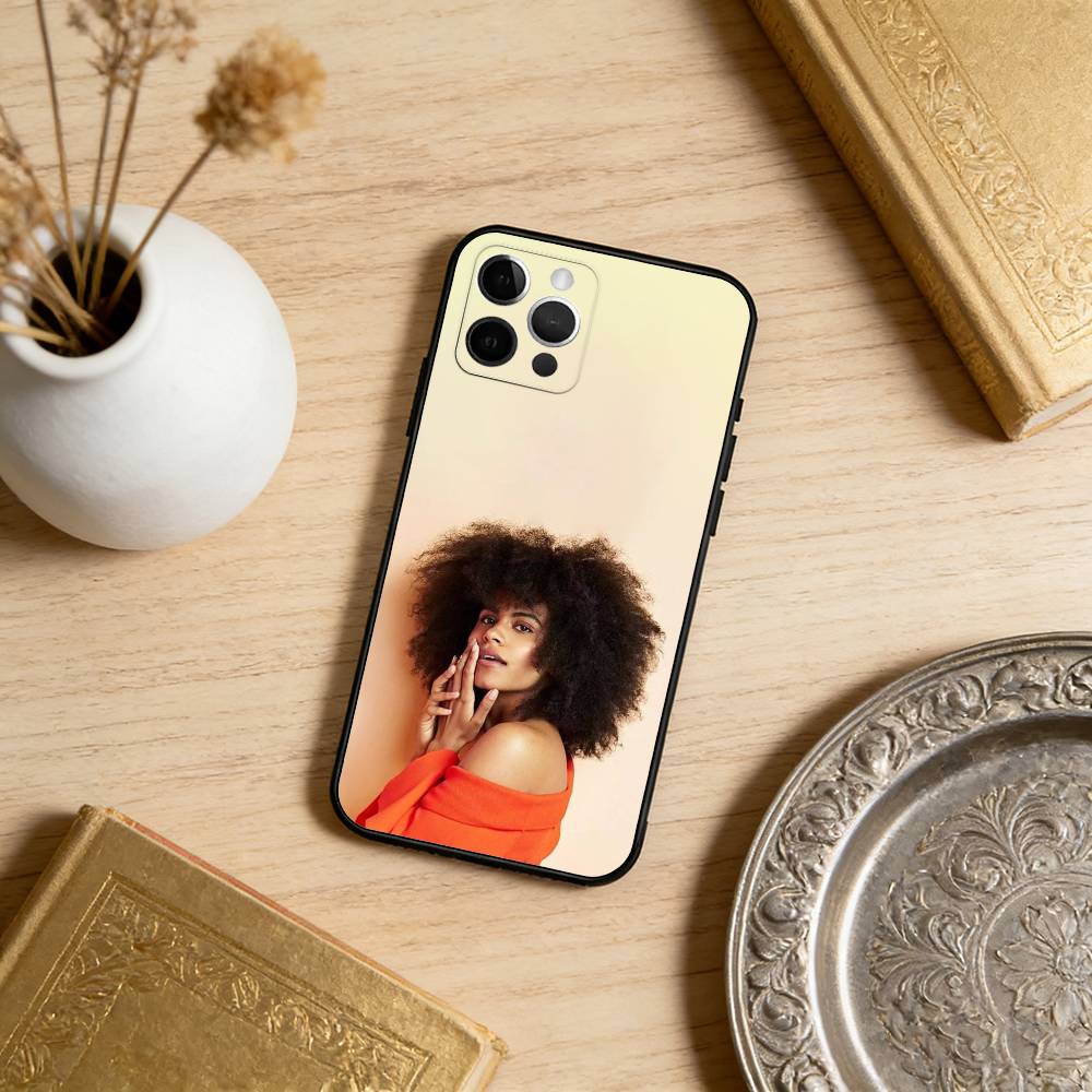 Z-Zazie-IE B-Beetz-TZ Actor Phone Case For iPhone 17,16,15,14,13,12,11 Plus,Pro Max,Soft Silicone Black Cover