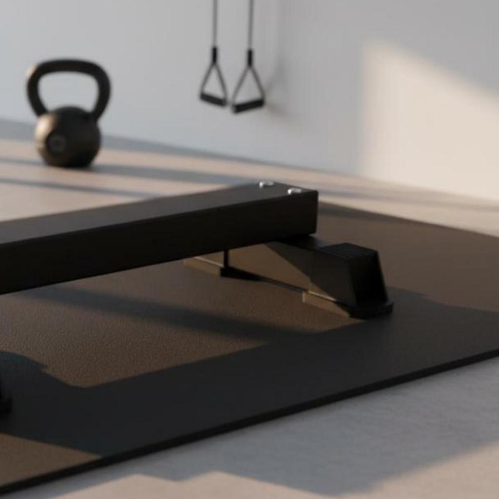 Standing Calf Raise Bar Strength Stretching Board Power and Endurance Slant