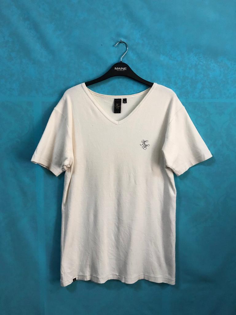 ON SALE!! VTG karl kani kani sports v neck sewing logo extra large #720