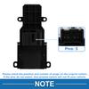 X Autohaux Front Right Power Window Switch for Honda Civic 2006-2011 Window Control Switch