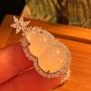 Jade White Ice Light Natural White Chalcedony Pendant Agate Pendant, Real Shot