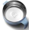 Large Capacity 304 Flash Stainless Steel Noodle Bowl with Japanese Bowl for Kids Lunch Container with Spoon Lid | Breakfast Boxes (Blue)
