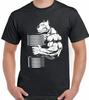 Bulldog Fitnessstudio Gym Bodybuilding Training TShirt 100 Cotton ONeck Summer Short Sleeve Casual Unisexs Tshirt Size S3XL