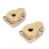 RC   Covers, 2PCS 1Celsius7 Brass Outer Steering Knuckle   Cover Specifically Designed To Fit for MK07 RC Cars 