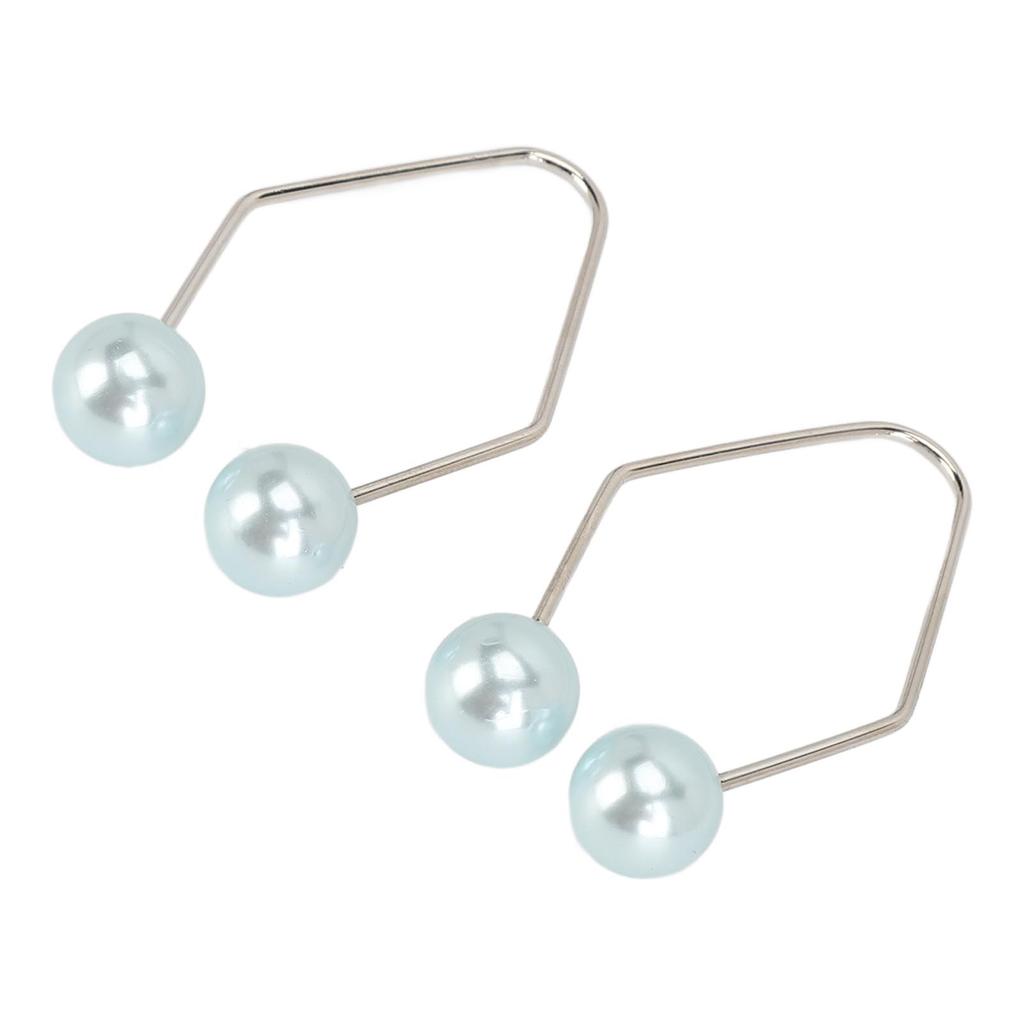 2 Pairs Dimple Maker Portable Easy To Wear Smile Beauty Dimple Exerciser for Cheek Face Sky Blue