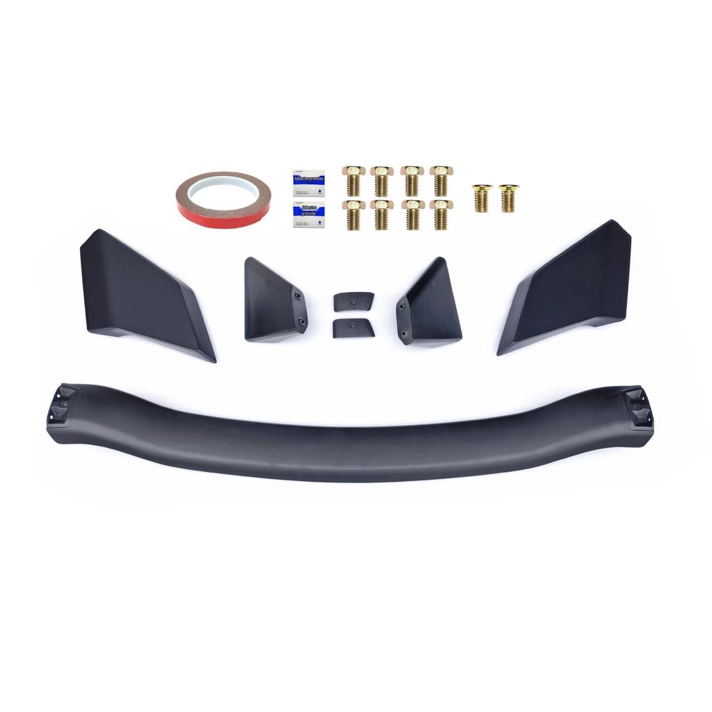 TR Style Rear Wing Spoiler Kit: Fits 2006-2009 Honda Civic, Non-Destructive Install