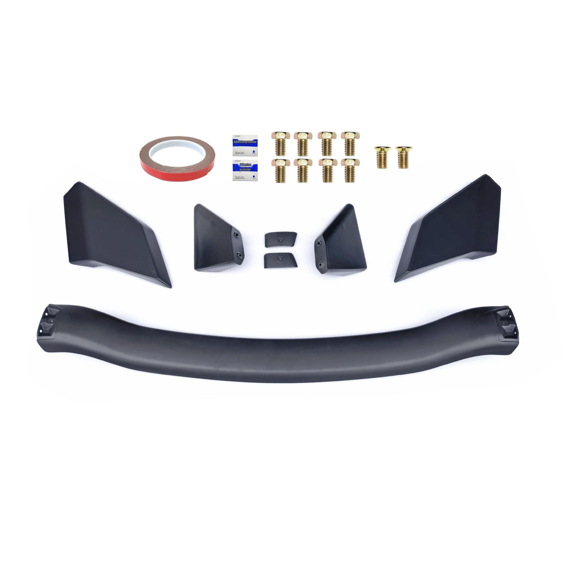Комплект заднего спойлера в стиле TR: Подходит для Honda Civic 2006-2009, Неразрушающая установка