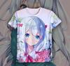 Cosplay Eromanga Sensei Sagiri Izumi Anime Manga T-Shirt Costumes Modal Polyester