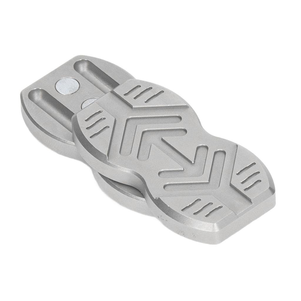 Magnetic ADHD Push Slider Toy Stainless Steel Adult Office Stress Anxiety Relief Slider Sensory Toy