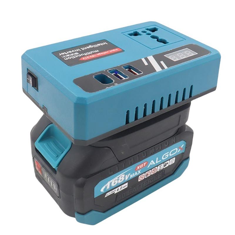 1 Τεμάχιο Για Μπαταρία Makita 18V Dc18V/21V Σε 220V Ac Σταθμός Παραγωγής Ηλεκτρικής Ενέργειας Γεννήτρια Μετατροπέας Μπαταρίας Μετατροπέας Τροφοδοσίας