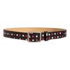 Pin Buckle Women's Belt Y2K Leather Waist Belt Fashion Polk Dot Belt  Streetwear