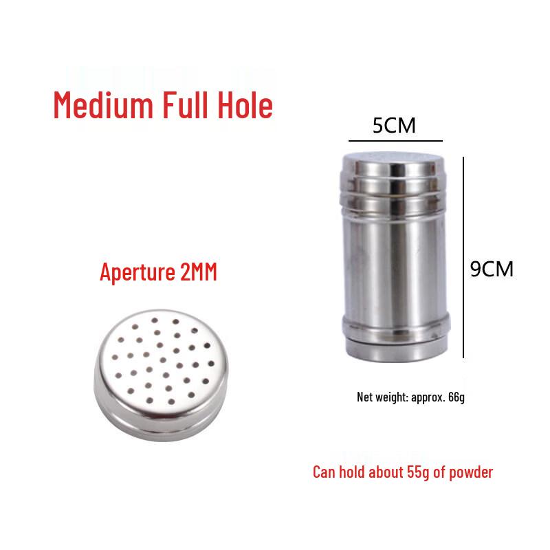 Stainless Steel Seasoning Shaker Jar