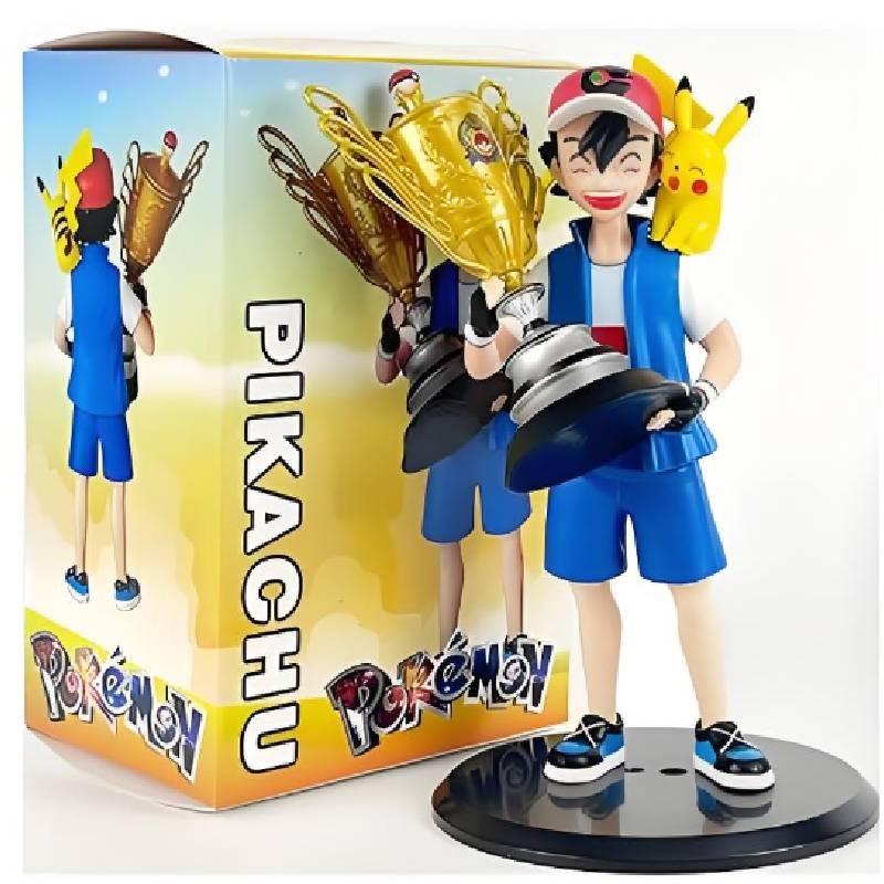 

Кетчум Экшн Эш Фигурка Модель Игрушка Мультфильм Настольное Украшение Подарок