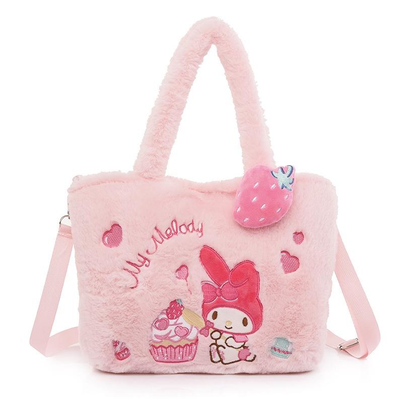 Neue Cartoon Kinder Handtasche Beliebte Kurumi Mädchen Einzelne Schulter Umhängetasche Koreanische Cartoon Plüschtasche
