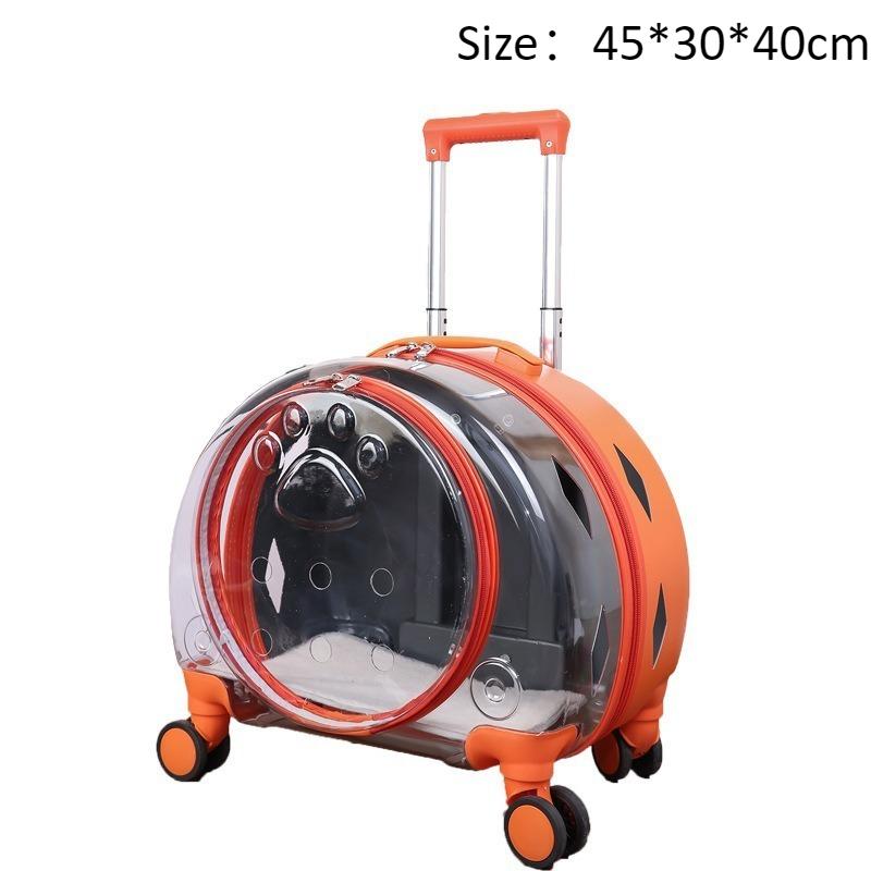 

Portable Cat Carrier Mini Travel Cats Carrier Outdoor Puppy Kitten Pet Cat Transparent Backpack Kittens Pets Conveyors Products