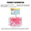 Cute Kawaii 3D Cartoon Keycaps With Cherry Peach Themes And Soft Touch Finish Perfect For Mechanical Keyboard Gaming Decoration