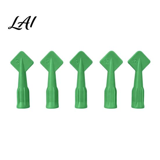 Seal Dresser for Home Improvement 5Pcs Caulk Tip Tools Caulking Tips Set with Nozzle Adapter Plastic Durable Glue Spreading Applicator Reusable