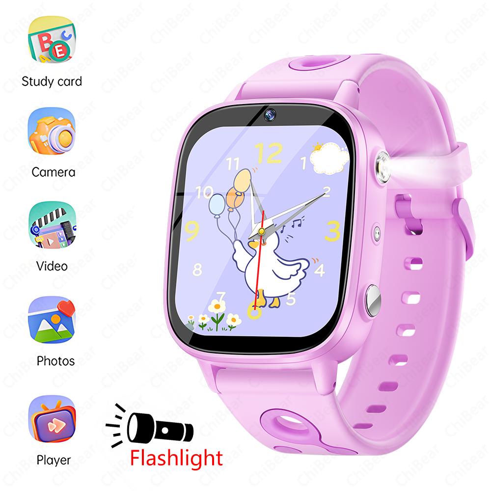 New Smart Watch For Children HD Touch Screen Camera 26 Games Learn vocabulary Alarm Clock Calculator Birthday Gift Boy Girl