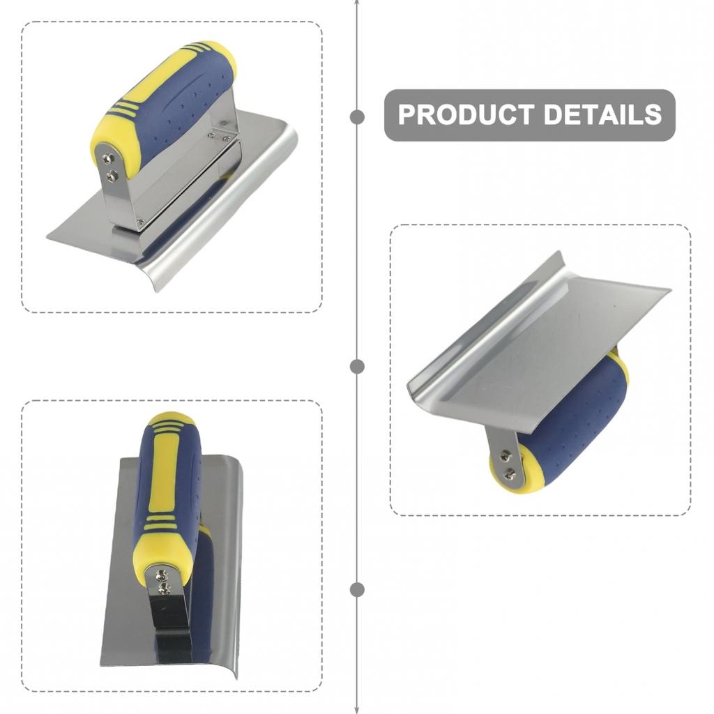Superior Finish with Stainless Steel Tools for Flawless Concrete Edging