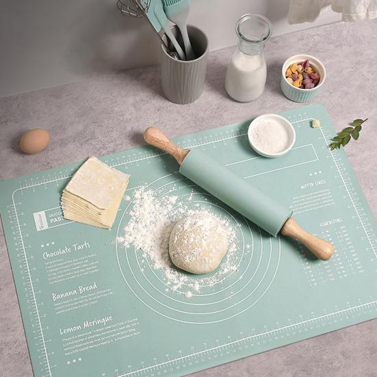 Useful Non-Fading Baking Lightweight Cookie Cake Baking Mat Tool for Kitchen Dough Rolling Pad