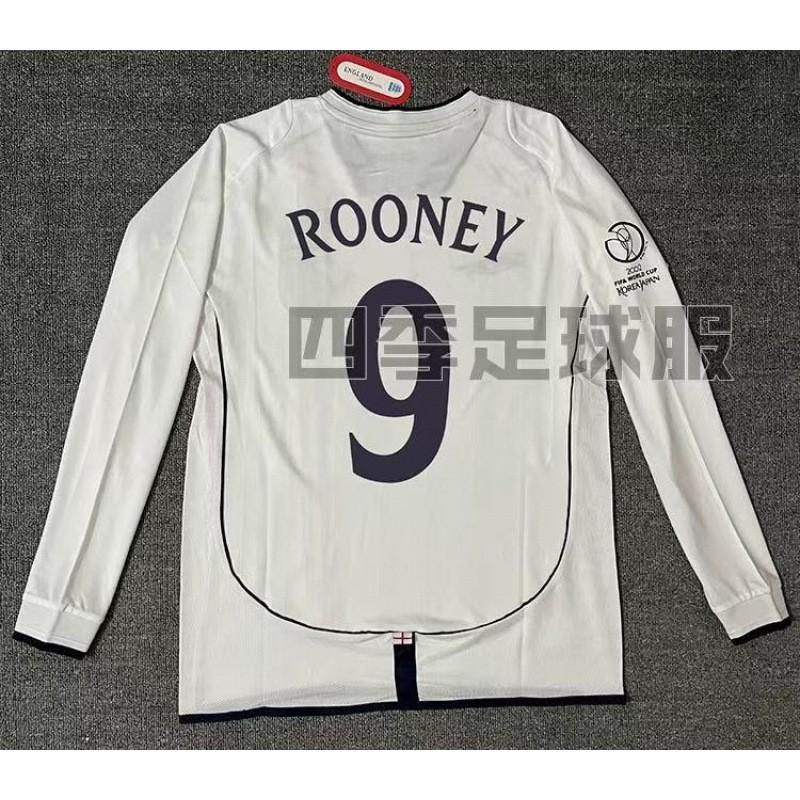 Retro Long Sleeve Soccer Jersey Vintage Football Shirt Men Women Adult Fan Wear Classic Player Style