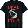 Universal Monsters Bride Of Frankenstein Dead Inside Profile T-Shirt