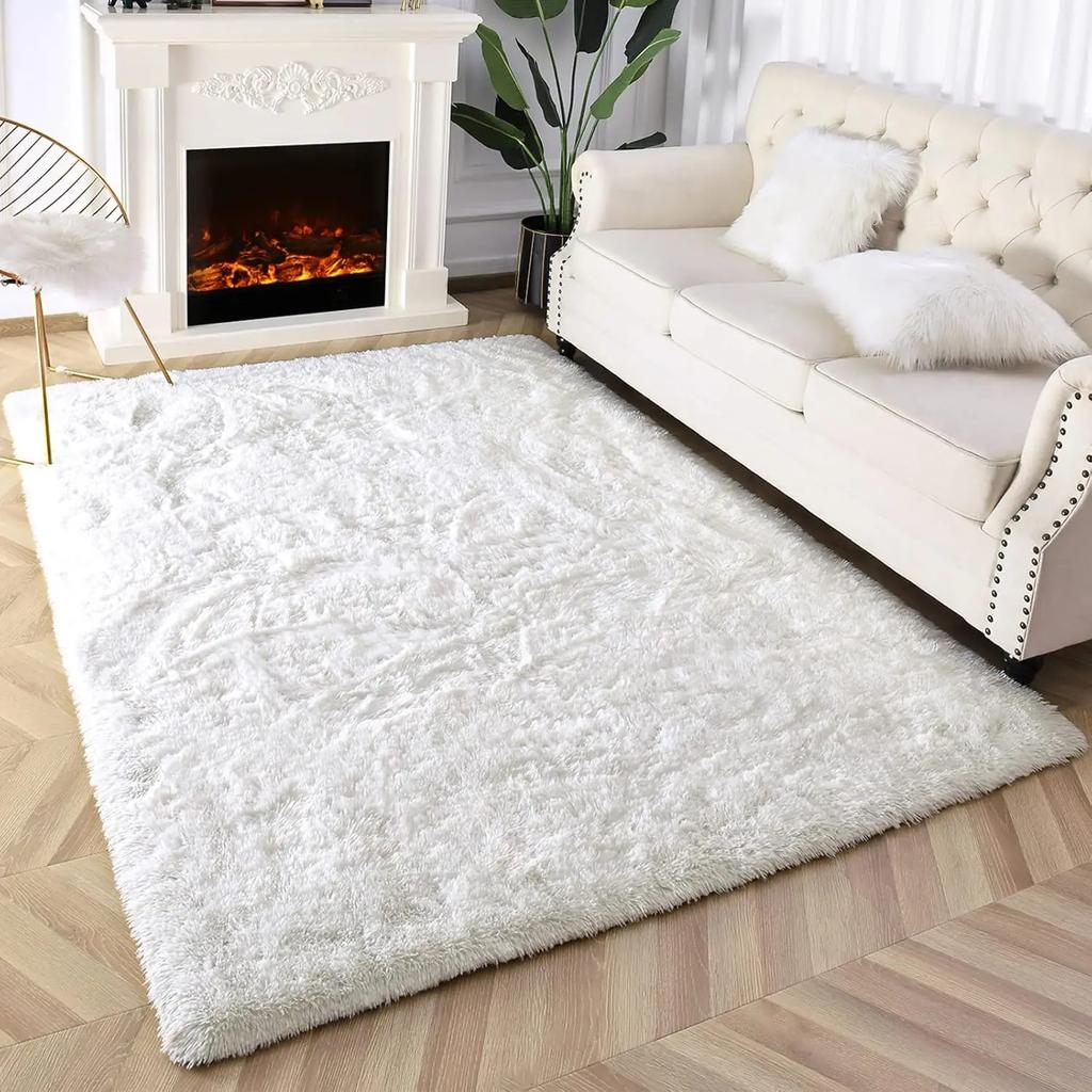 Modern Minimalist Plush Carpet For Soft Bedroom, Living Room, Indoor Floor Mat, Home Decoration, Children's Room Carpet