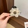 Elegant Rhinestone Sun Flowers Hair Clip Fashion Ponytail Hair Claw For Women Girls Sweet Fashion Hair Accessories Gifts