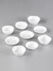 Wuhe Melamine Dipping Sauce Dish (10-Pack)