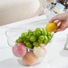 Ice Bucket for Beer Transparent Plastic Wine Cooler with Handle 4L/8L Capacity Heavy Duty Champagne Tub for Part