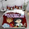 Neues Bravest Warriors Spiel Bettwäsche-Set Bettbezug Kissenbezug Bettwäsche Set Erwachsener Junge Mädchen Schlafzimmer Dekoration Kinder Geschenk Einzel Doppel Groß