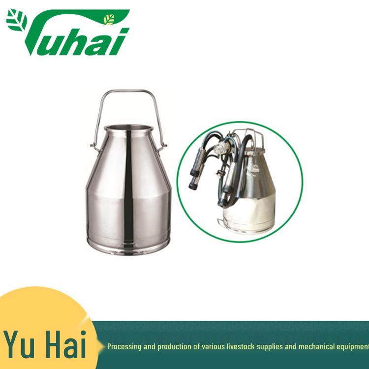 Stainless Steel Milking Machine Accessories Bucket 304/201, Available in 25L, 30L, 40L Sizes