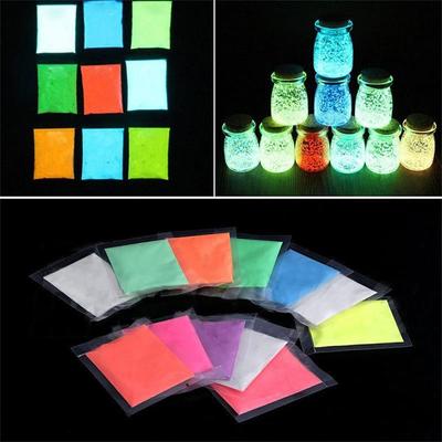 Decoration DIY Art Dust Super Bright Glow In The Dark Pigment Fluorescent Powder Neon Phosphor