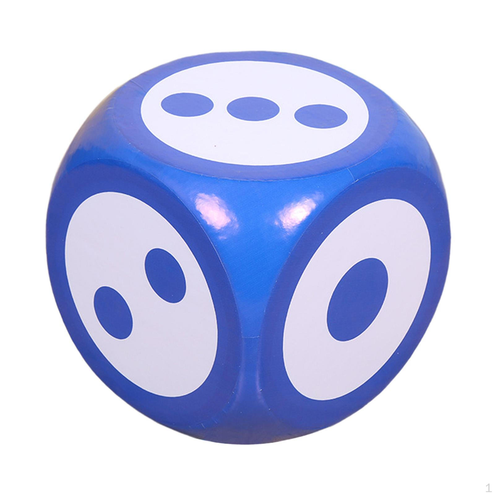 Поролоновые кубики 6-гранные Развивающие игрушки для раннего обучения Развивают интеллект Точки 12 дюймов для класса Дети