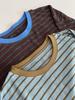 Top a Righe da Donna a Manica Lunga con Girocollo - Stile Casual Ampio, Modellante e Versatile per Autunno e Primavera