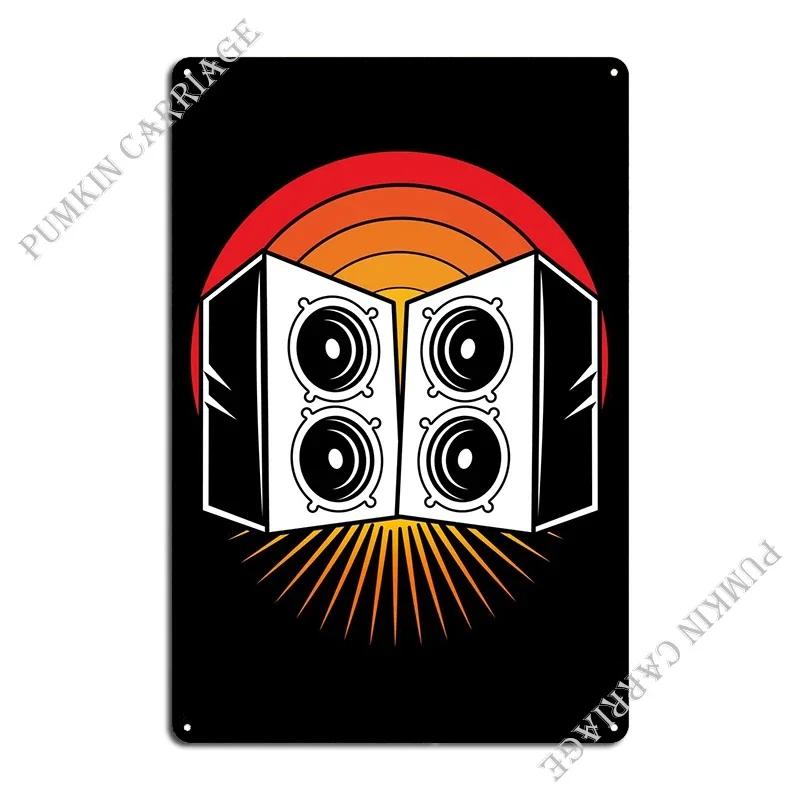 Sound System Studio Metal Sign Retro Printing Bar Cave Pub Customize Tin Sign Poster 20x30cm（7.8x11.8inch）