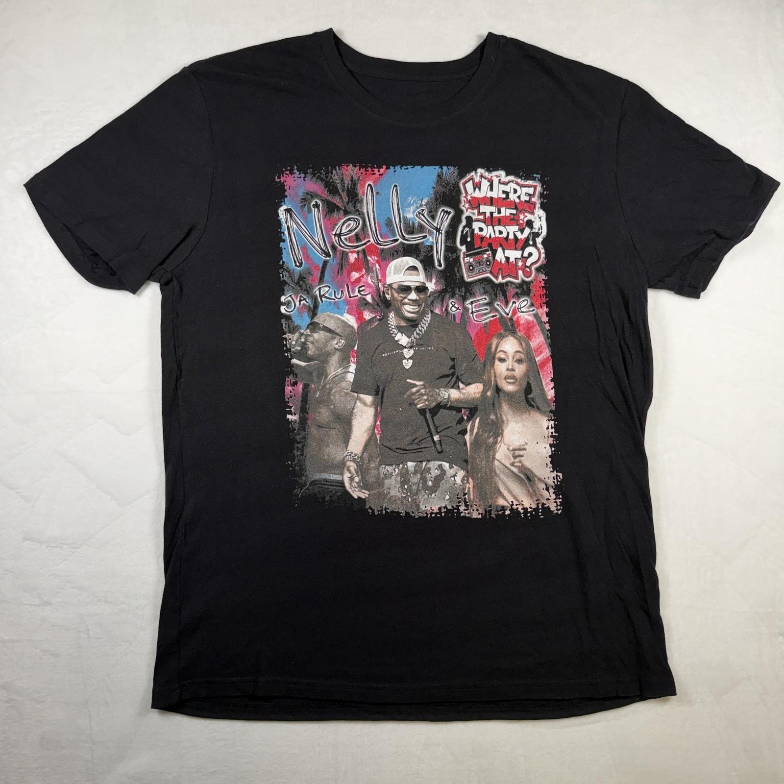 Vintage Nelly Where The Party At Tour Short Sleeve T-Shirt SA348 FREE SHIPPING S