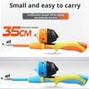 1 Set 1.3M Fishing Rod with Reel Lure Pliers Handbag Mini Telescopic Short Fishing Pole River Reservoir Fishing Rod