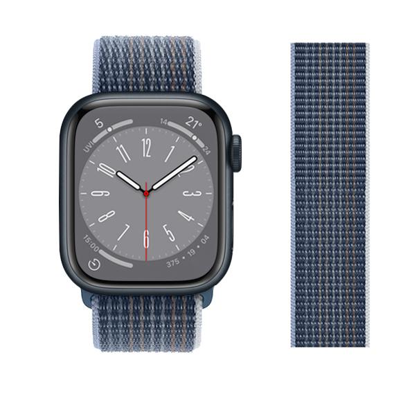 Nylon Strap For Apple Watch 10 Bands 46mm 44mm 40mm 45mm 41mm 49mm 42mm 38mm Bracelet Correa iwatch Series 8 se 7 6 3 9 11 40 mm