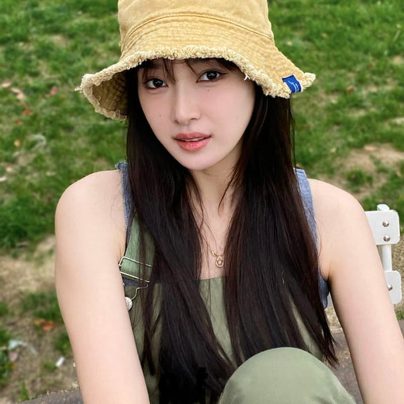 LOOKING4U On the Moment Reversible Pray Bucket Hat C1 Beige