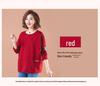 Women's Korean-Style Cotton Long Sleeve Sweatshirt - Loose Fit for Early Autumn.