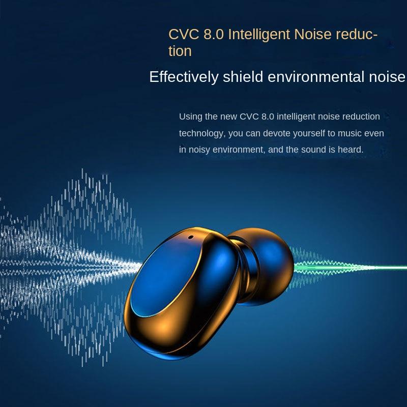 Wireless Bluetooth Headset Double -ear Ear -long Standby Battery Headset