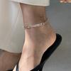 Retro Finger Square Clip anklet_SB224 (2 Color)