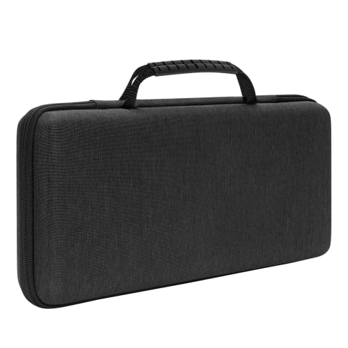 Geekria 90%-96% Keyboard Case, Hard Shell Travel Carrying Bag for 100-Key Computer Mechanical Gaming Keyboards, Compatible with Keychron K4/K4 HE, RK